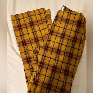 Closet Cleaning! Plaid flare pants!